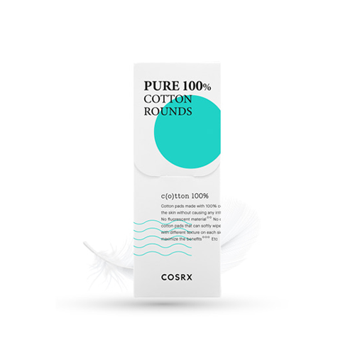 [COSRX] *renew* Pure 100% Cotton Rounds (60ea)